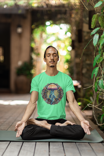 Jellyfish Mandala Unisex T-Shirt