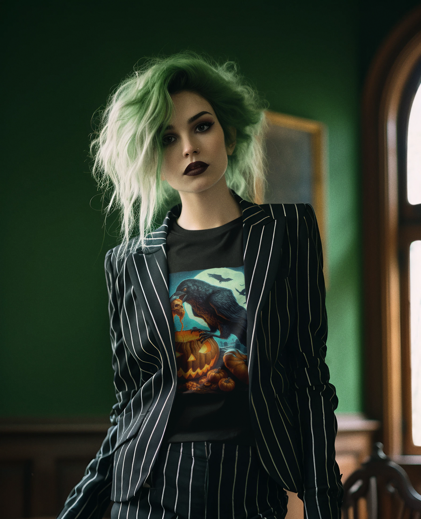 Raven Skull Unisex T-Shirt