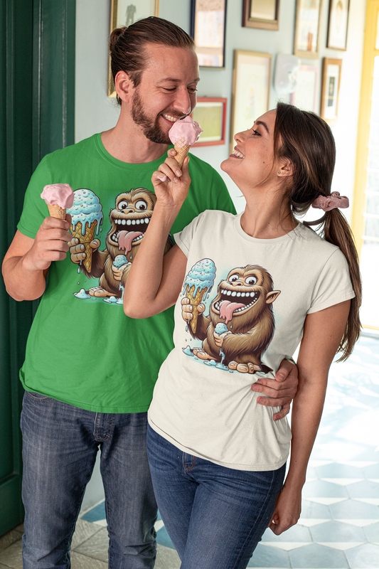 Sasquatch Ice Cream Unisex T-Shirt