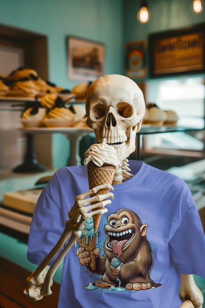 Sasquatch Ice Cream Unisex T-Shirt