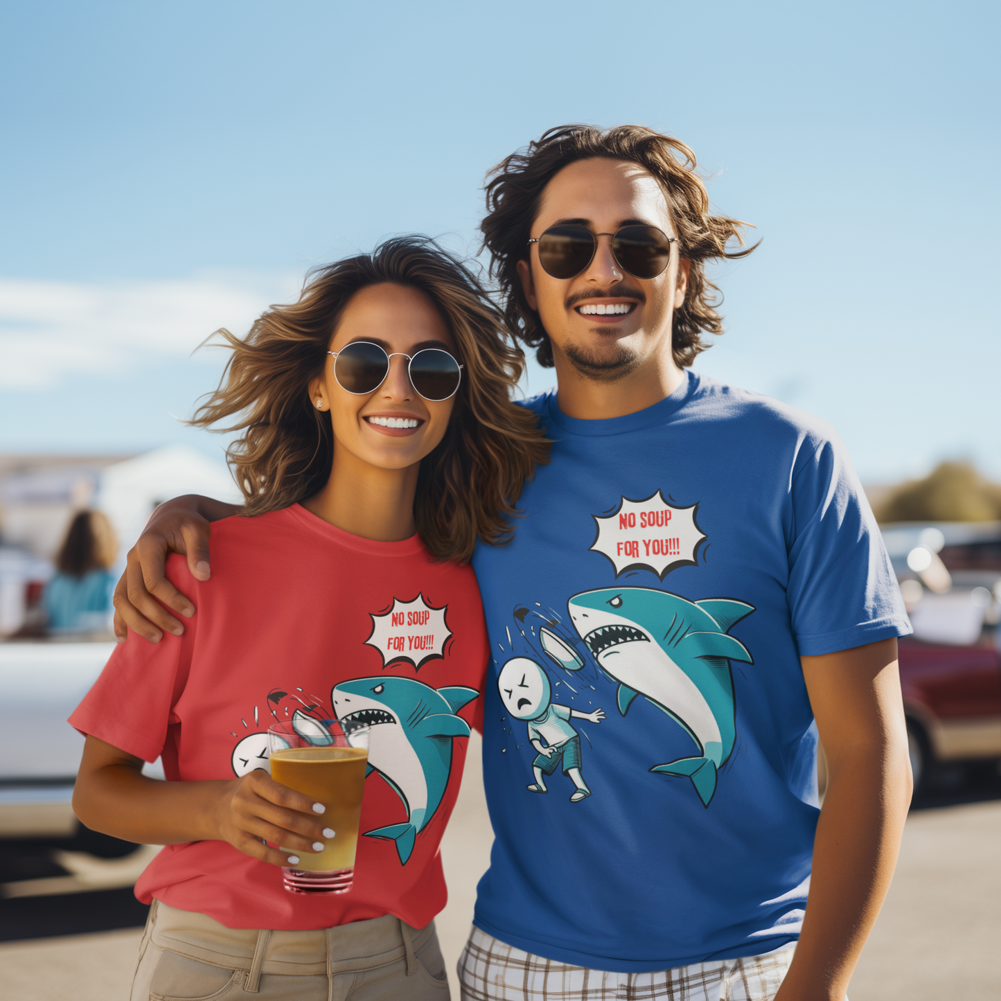 Shark 'NO SOUP FOR YOU' Unisex T-Shirt