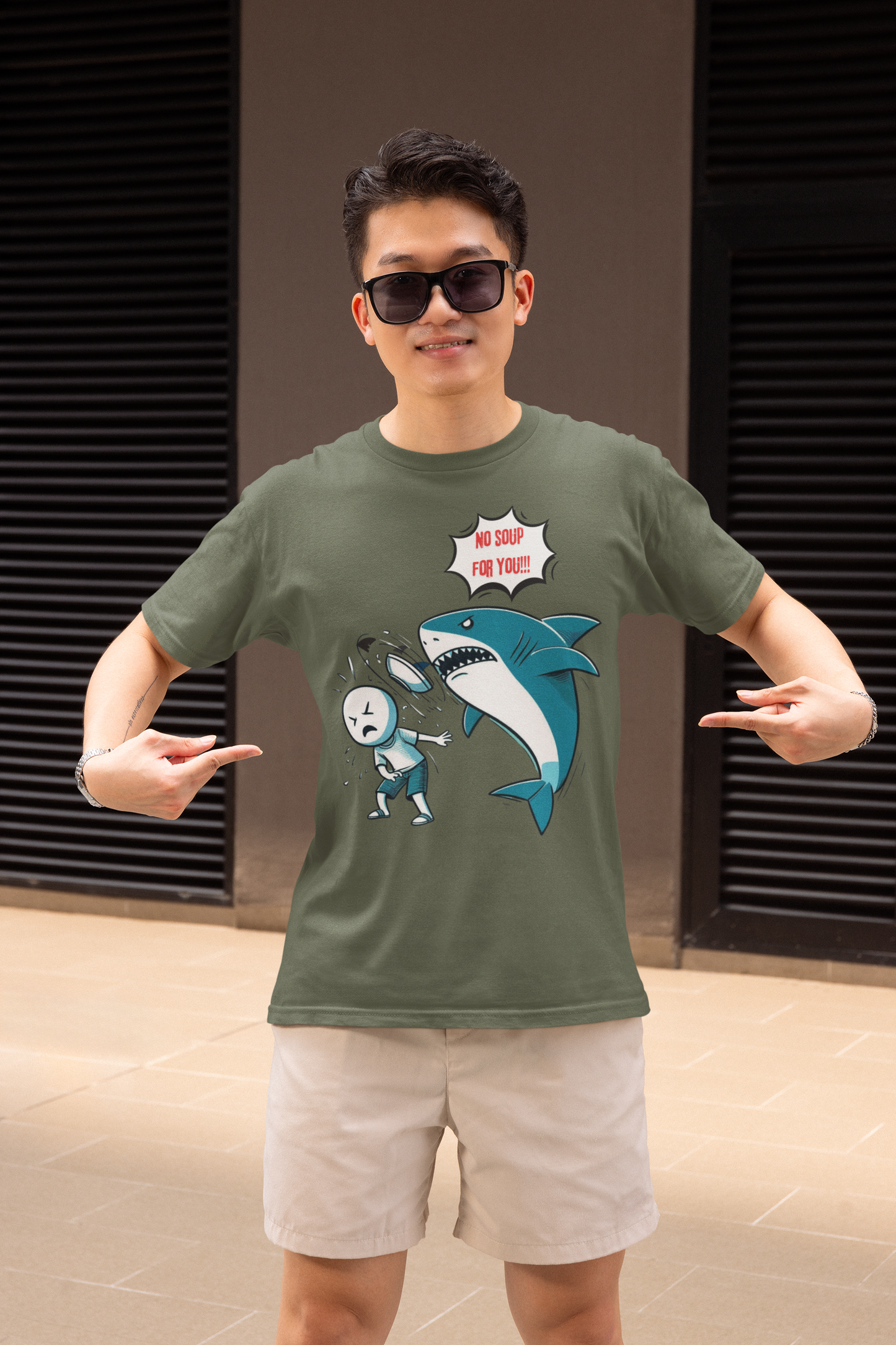 Shark 'NO SOUP FOR YOU' Unisex T-Shirt