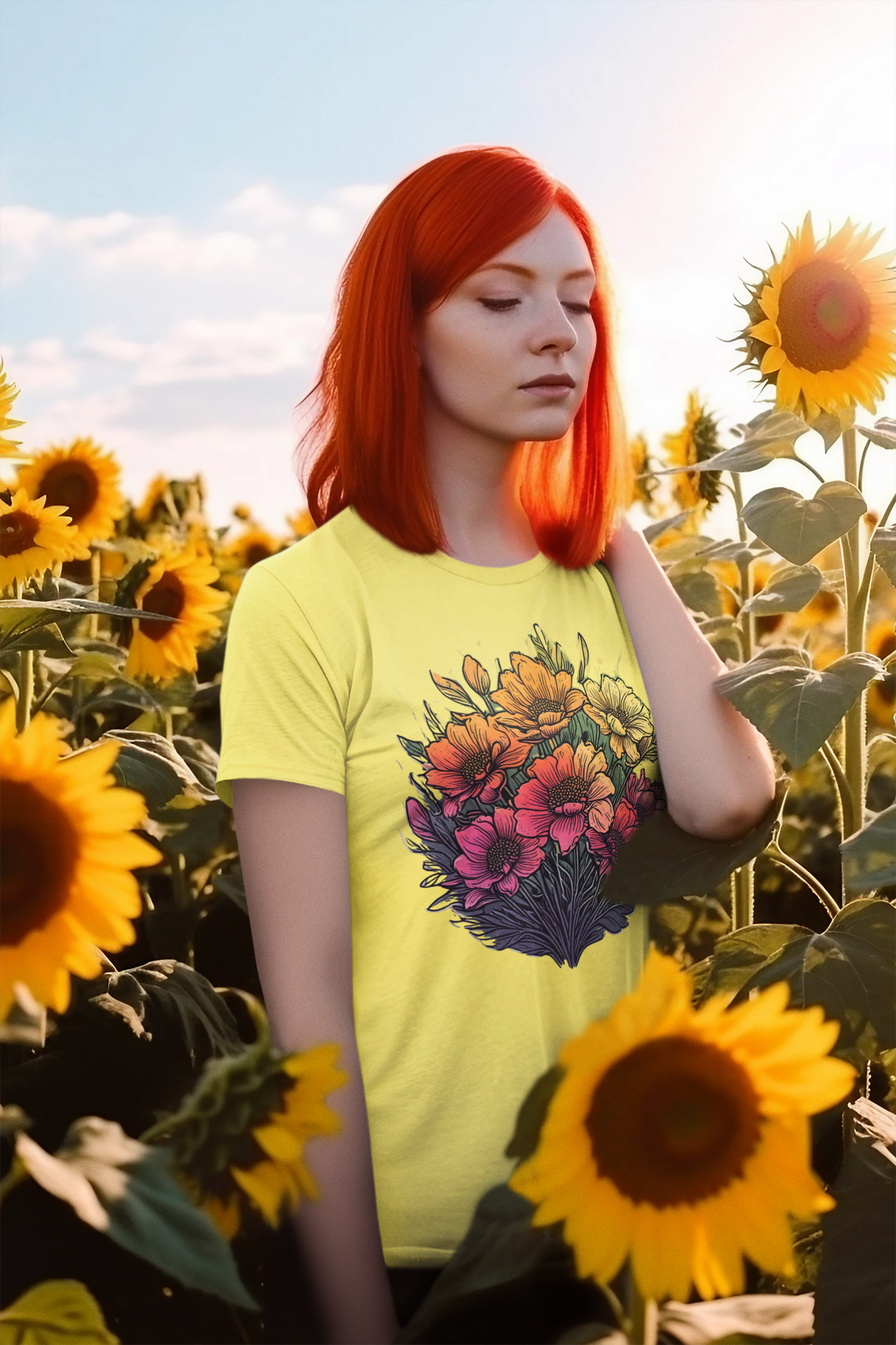 Summer Flowers Unisex T-Shirt