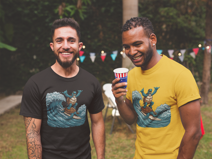 Surfing Sea Turtles Unisex T-Shirt