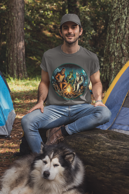Cryptid Camping Trip Unisex T-shirt