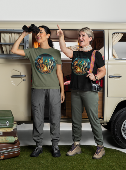 Cryptid Camping Trip Unisex T-shirt