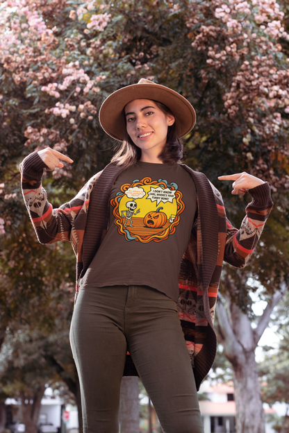 Pumpkin Spice vs Funny Bone Unisex T-Shirt