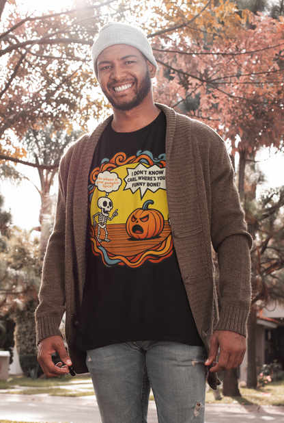 Pumpkin Spice vs Funny Bone Unisex T-Shirt