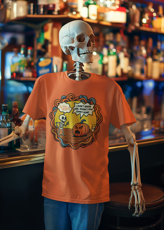 Pumpkin Spice vs Funny Bone Unisex T-Shirt