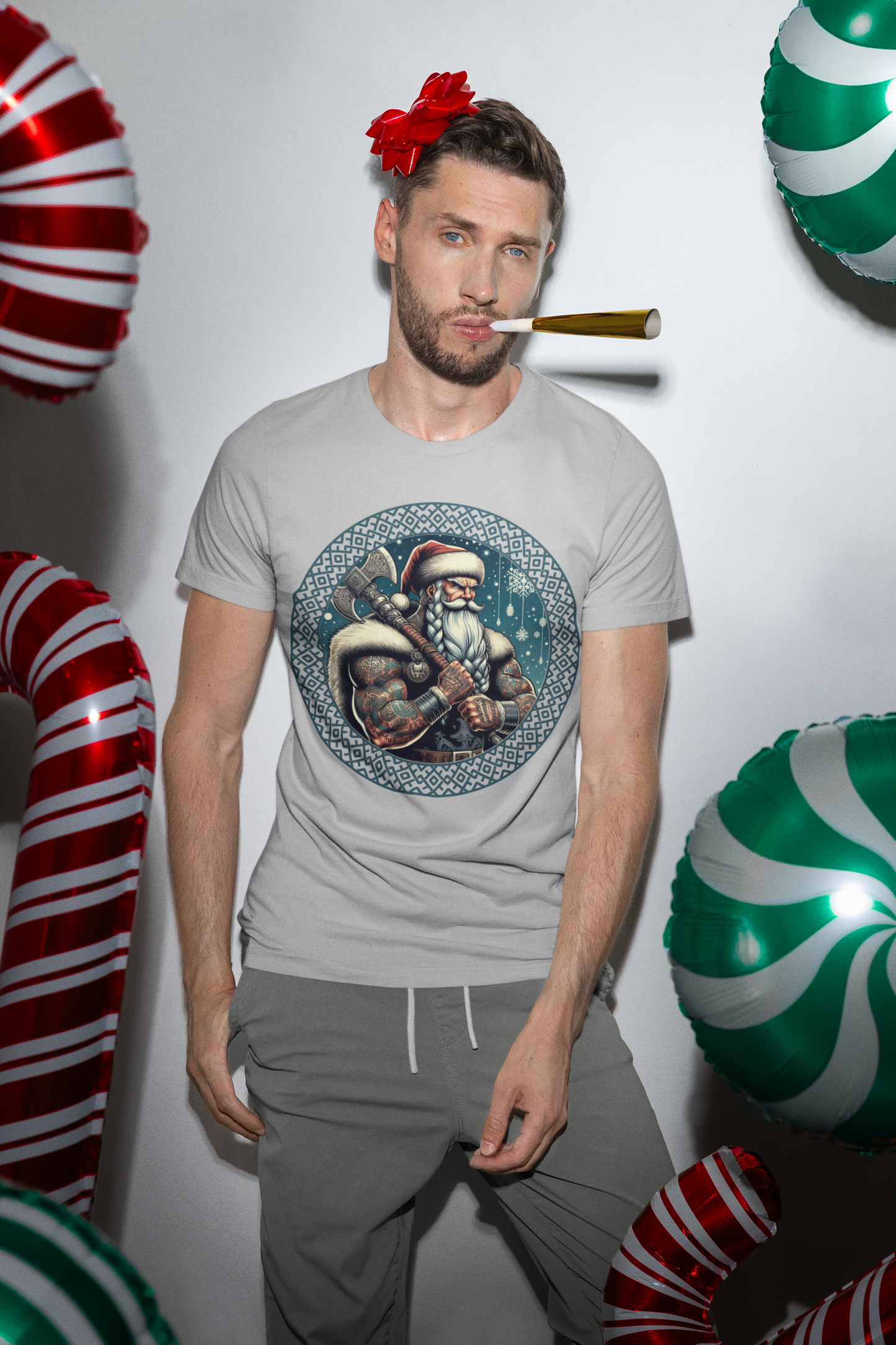 Viking Santa Unisex T-Shirt