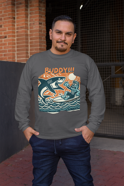 Buddy Shark Unisex Long Sleeve Shirt