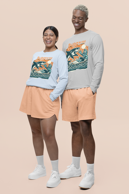 Buddy Shark Unisex Long Sleeve Shirt