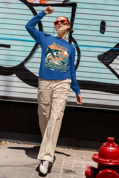 Buddy Shark Unisex Long Sleeve Shirt