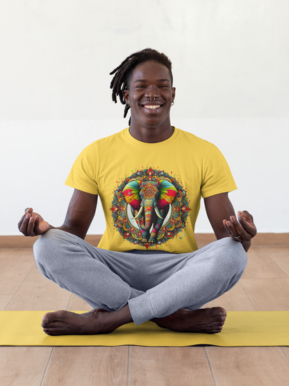 Elephant Mandala Unisex T-Shirt