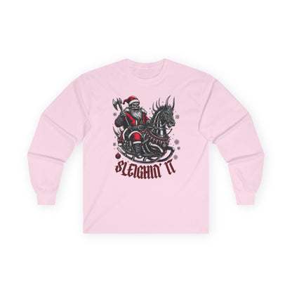 Goth Santa Unisex Long Sleeve Shirt