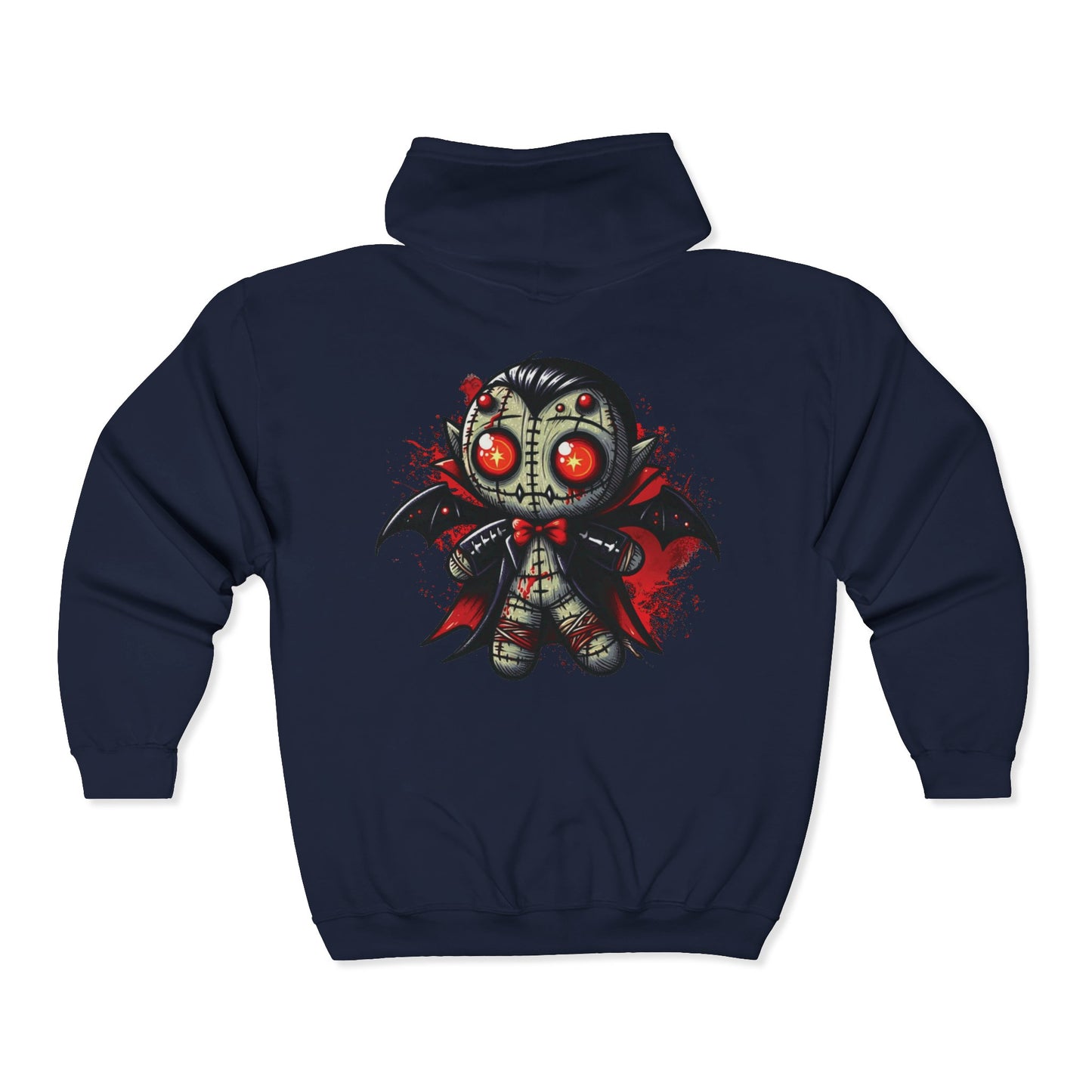 Vooacula Unisex Zip-Up Hoodie