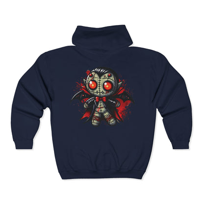 Vooacula Unisex Zip-Up Hoodie