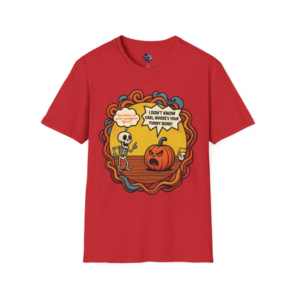 Pumpkin Spice vs Funny Bone Unisex T-Shirt