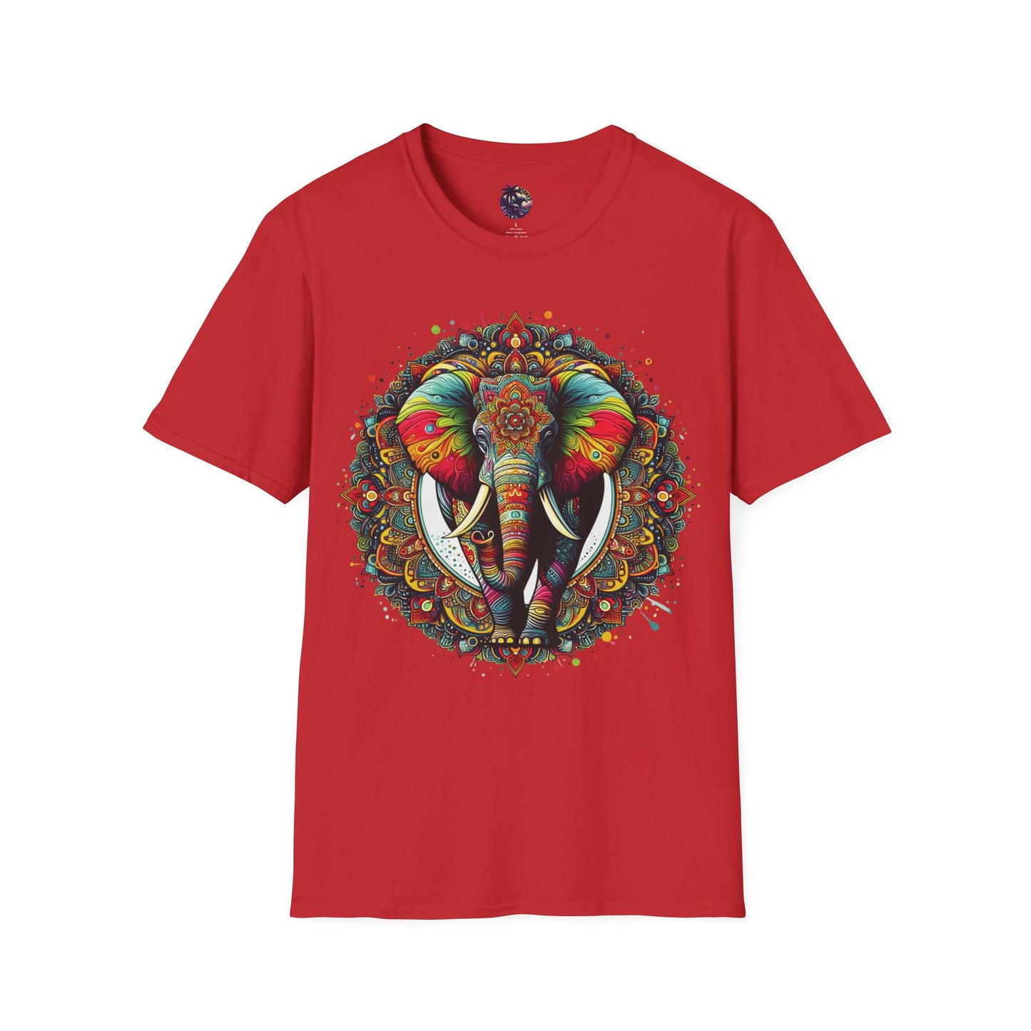 Elephant Mandala Unisex T-Shirt