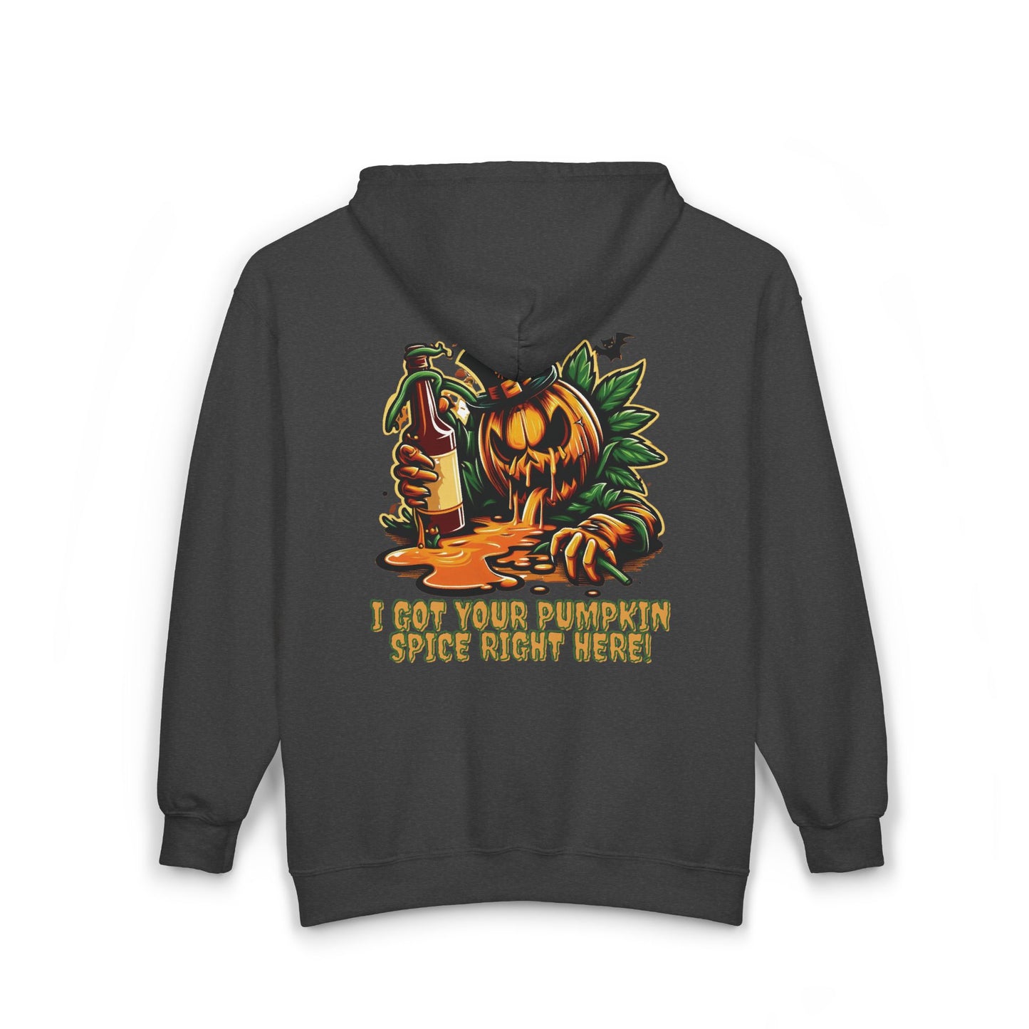 I've Got Your Pumpkin Spice Right Here Unisex Zip-Up Hoodie
