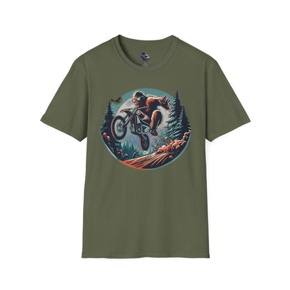 Sasquatch Dirt Bikin' Unisex T-Shirt