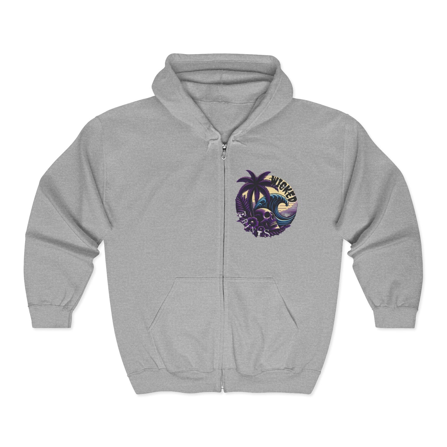 Plague Doctor Unisex Zip-Up Hoodie