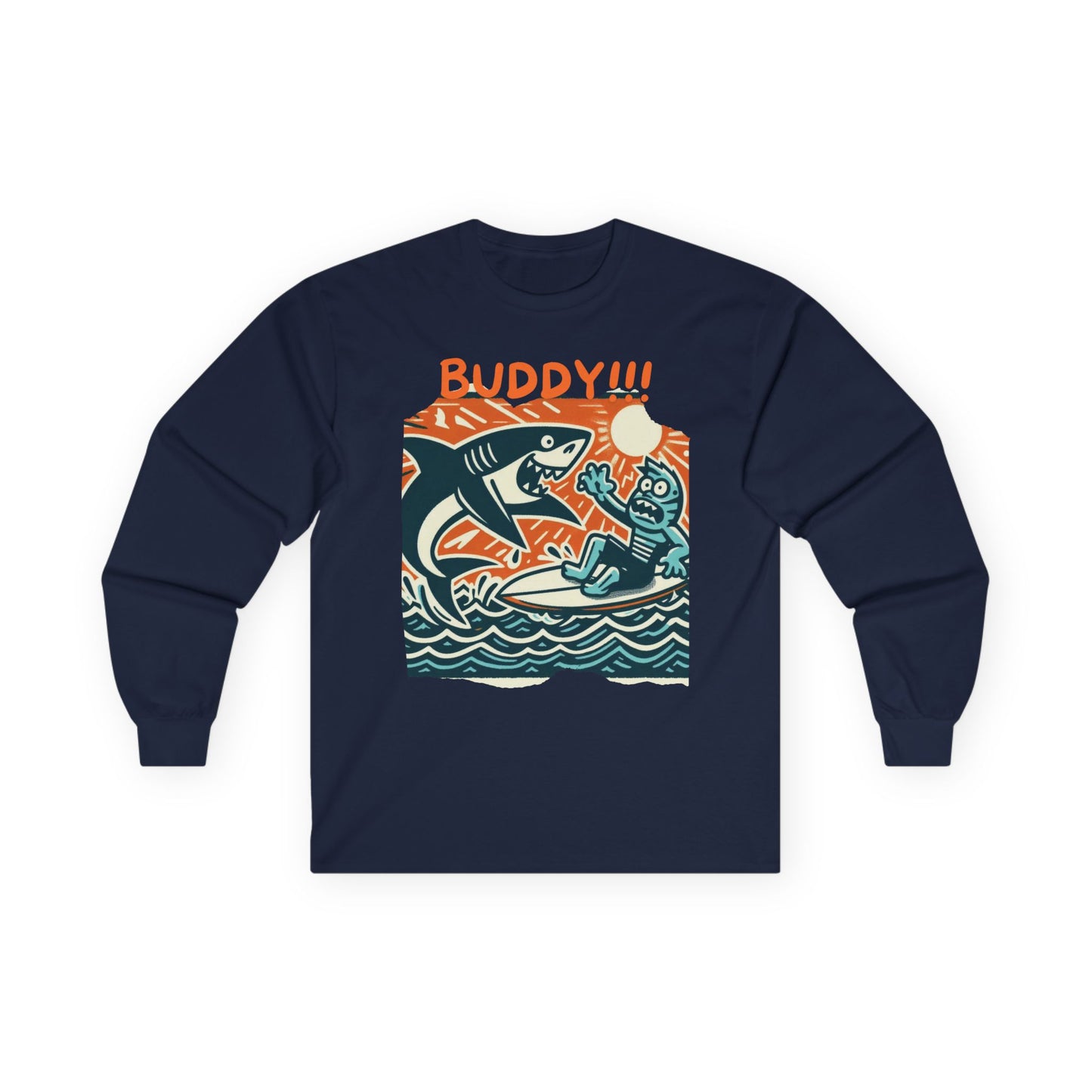 Buddy Shark Unisex Long Sleeve Shirt