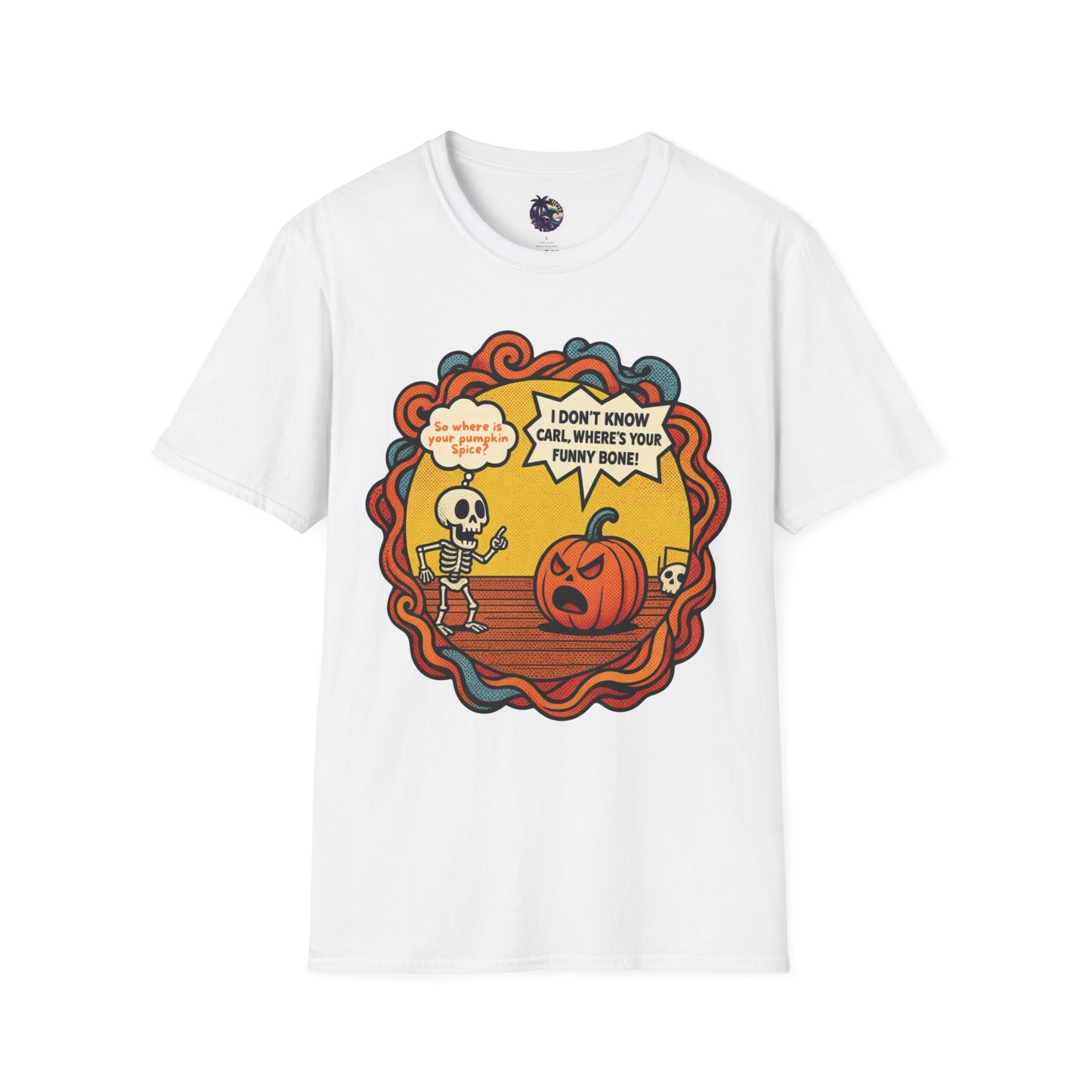 Pumpkin Spice vs Funny Bone Unisex T-Shirt
