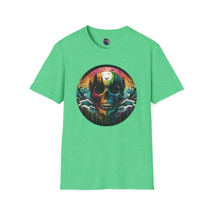 Rainbow Skull Softstyle Unisex T-Shirt