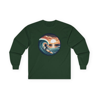 Surfer Girl Unisex Long Sleeve Shirt