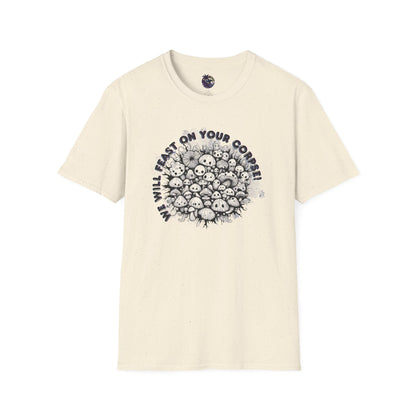 Creepy Mushroom Unisex T-Shirt