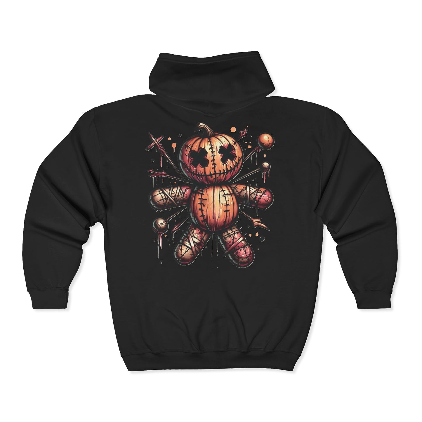 Vooumpkin Unisex Zip-Up Hoodie