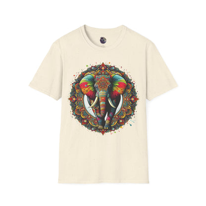 Elephant Mandala Unisex T-Shirt