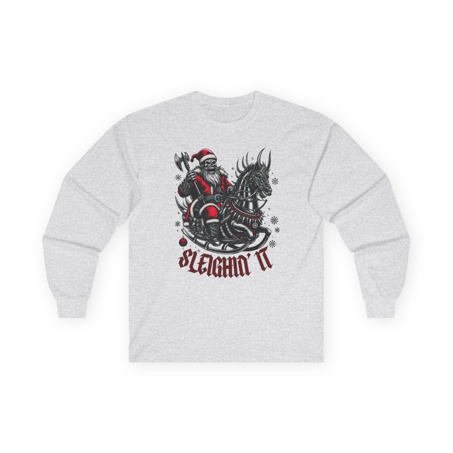 Goth Santa Unisex Long Sleeve Shirt