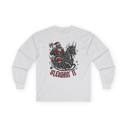 Goth Santa Unisex Long Sleeve Shirt