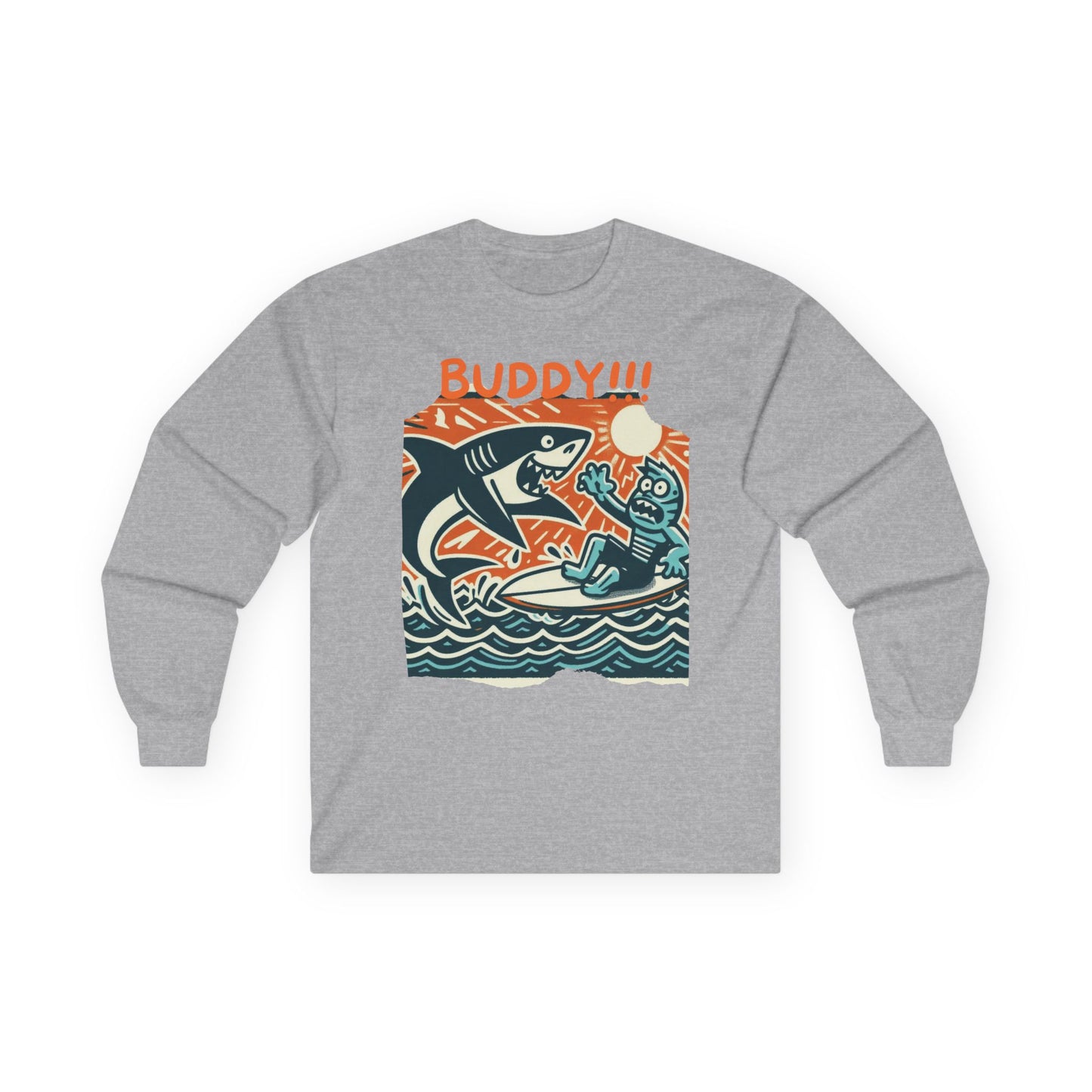Buddy Shark Unisex Long Sleeve Shirt