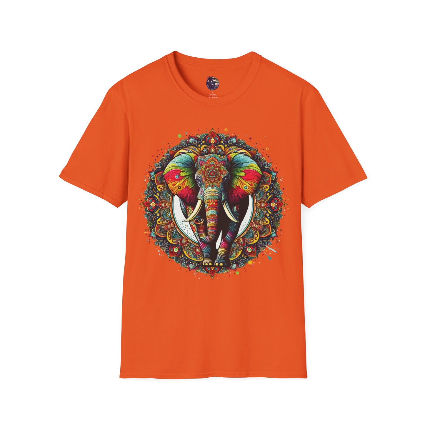 Elephant Mandala Unisex T-Shirt