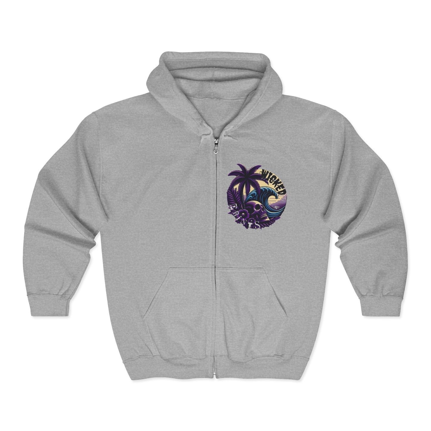 Vooumpkin Unisex Zip-Up Hoodie