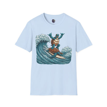 Surfing Sea Turtles Unisex T-Shirt