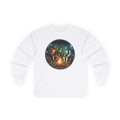 Cryptid Camping Trip Unisex Long Sleeve shirt