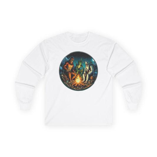 Cryptid Camping Trip Unisex Long Sleeve shirt