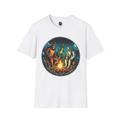 Cryptid Camping Trip Unisex T-shirt