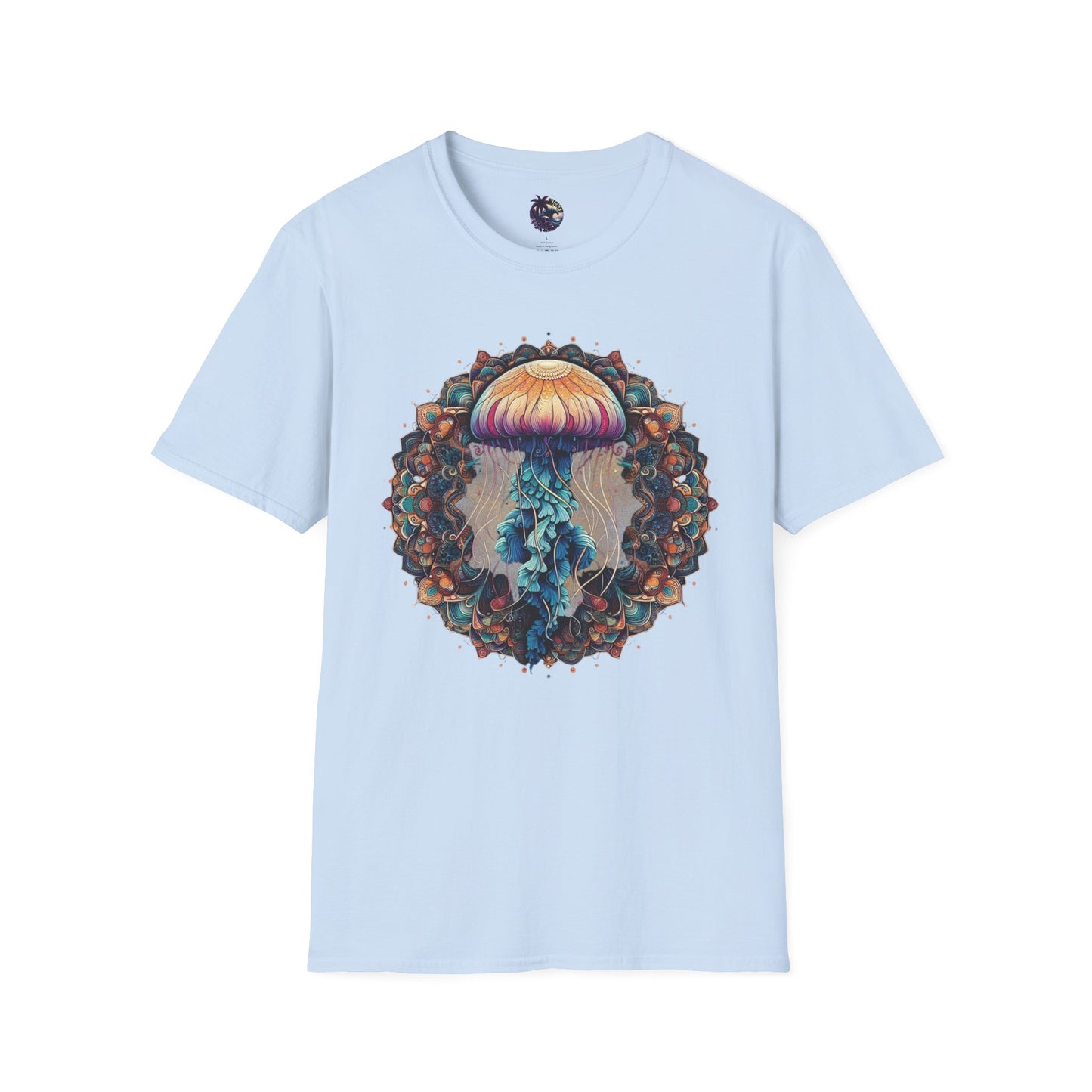 Jellyfish Mandala Unisex T-Shirt