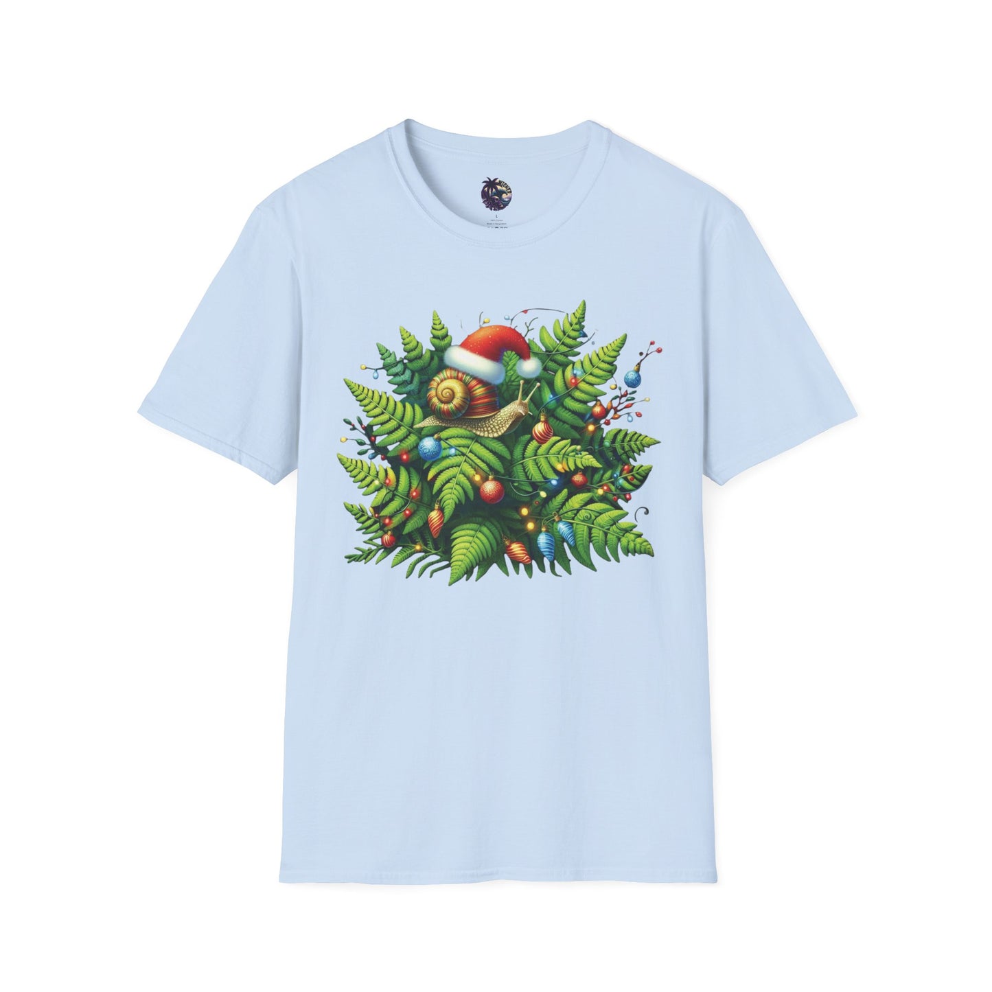 Holiday Snail Unisex T-Shirt