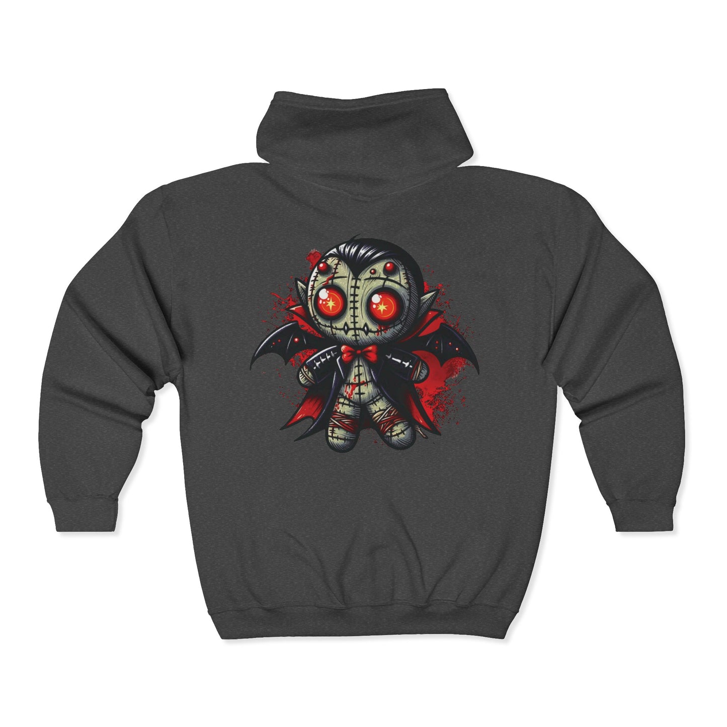 Vooacula Unisex Zip-Up Hoodie