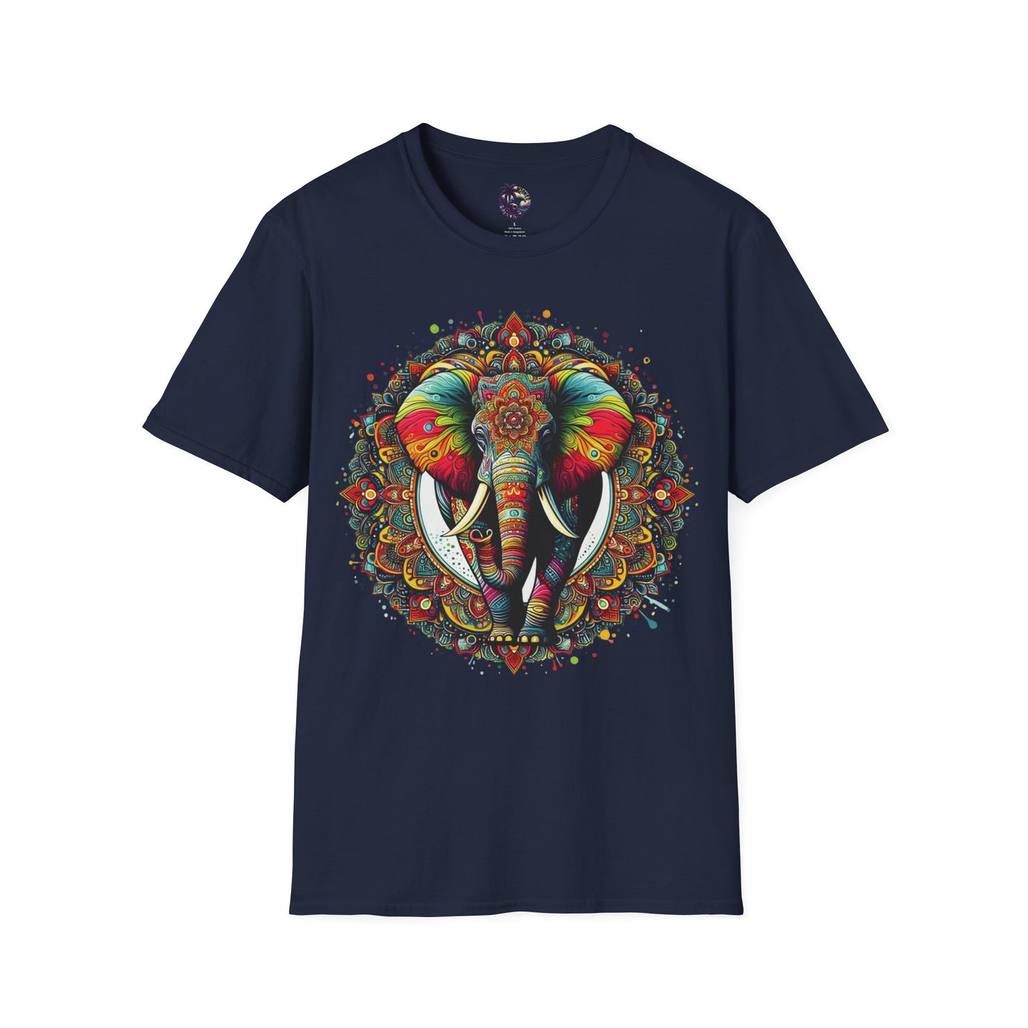 Elephant Mandala Unisex T-Shirt