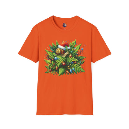 Holiday Snail Unisex T-Shirt