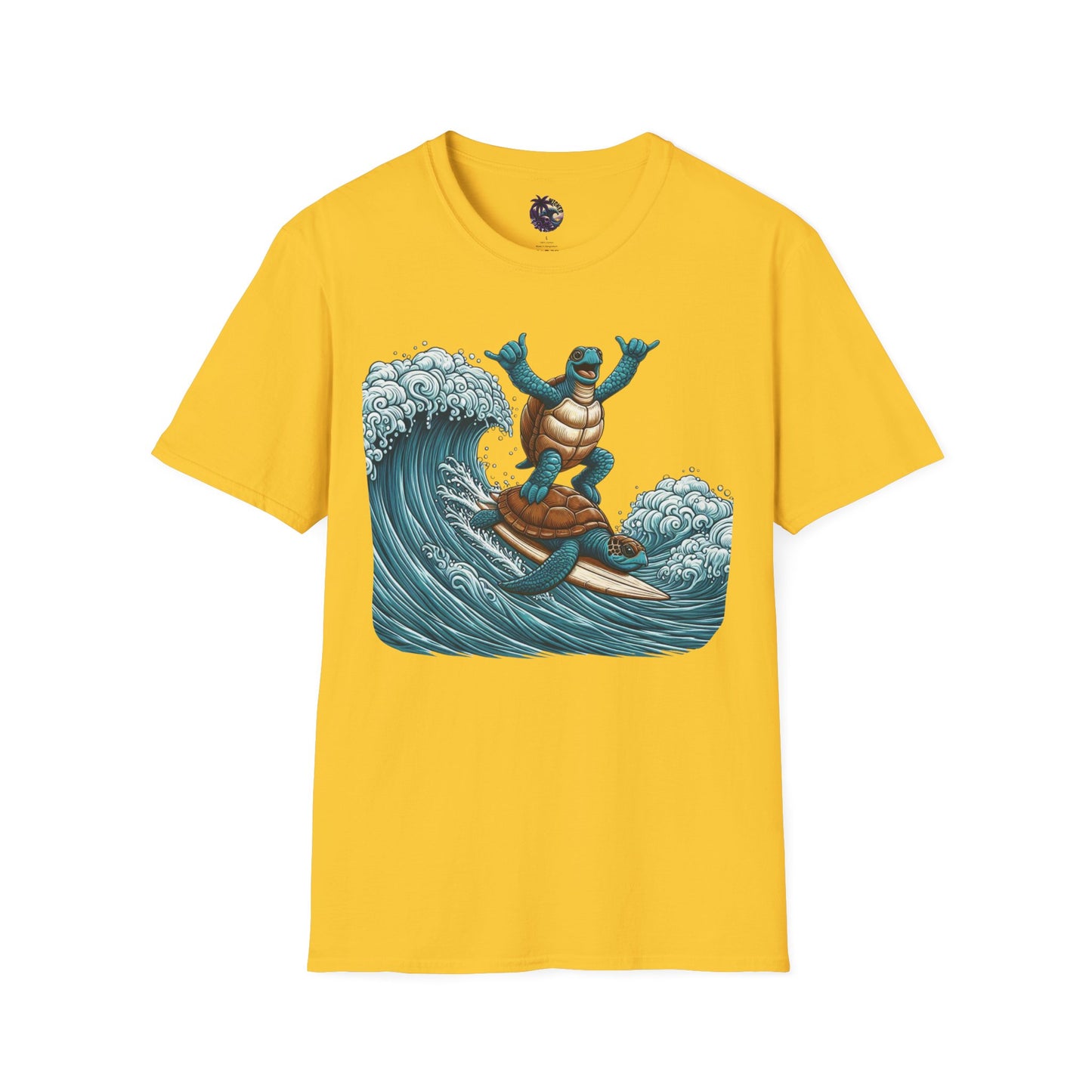 Surfing Sea Turtles Unisex T-Shirt