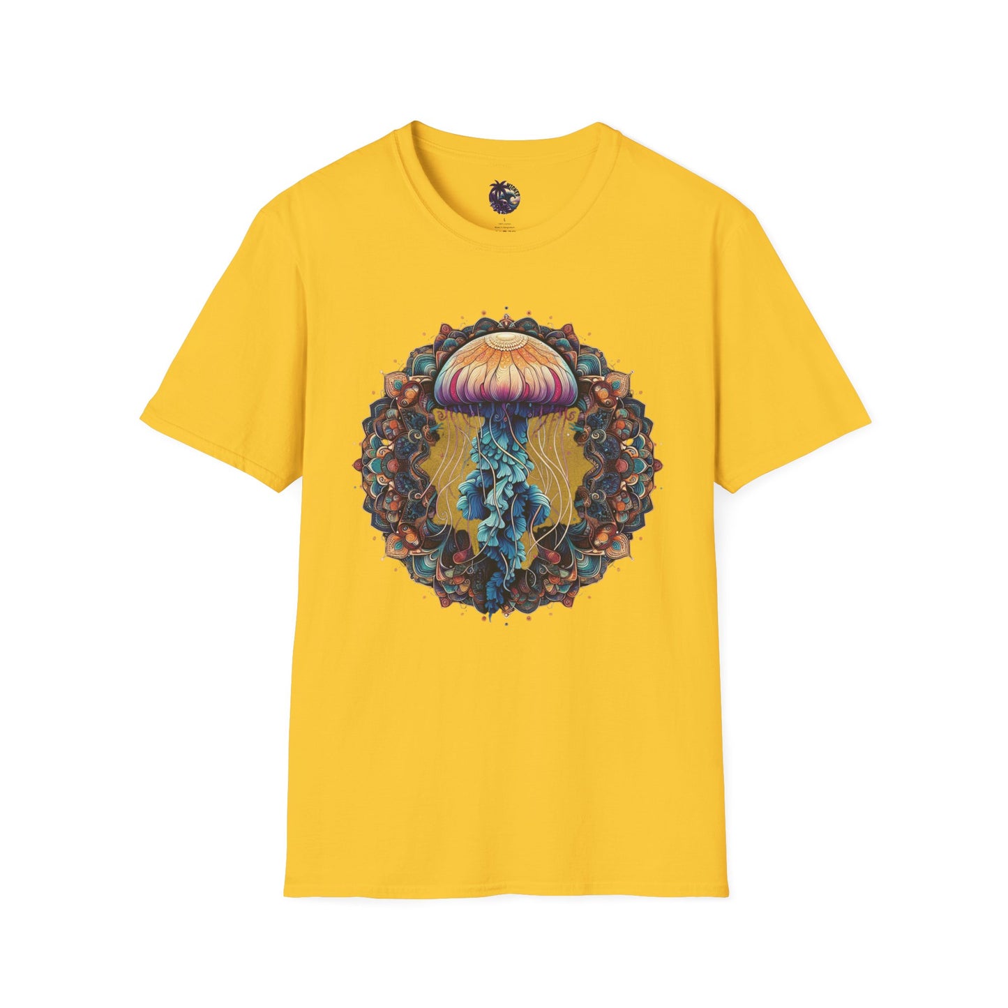 Jellyfish Mandala Unisex T-Shirt