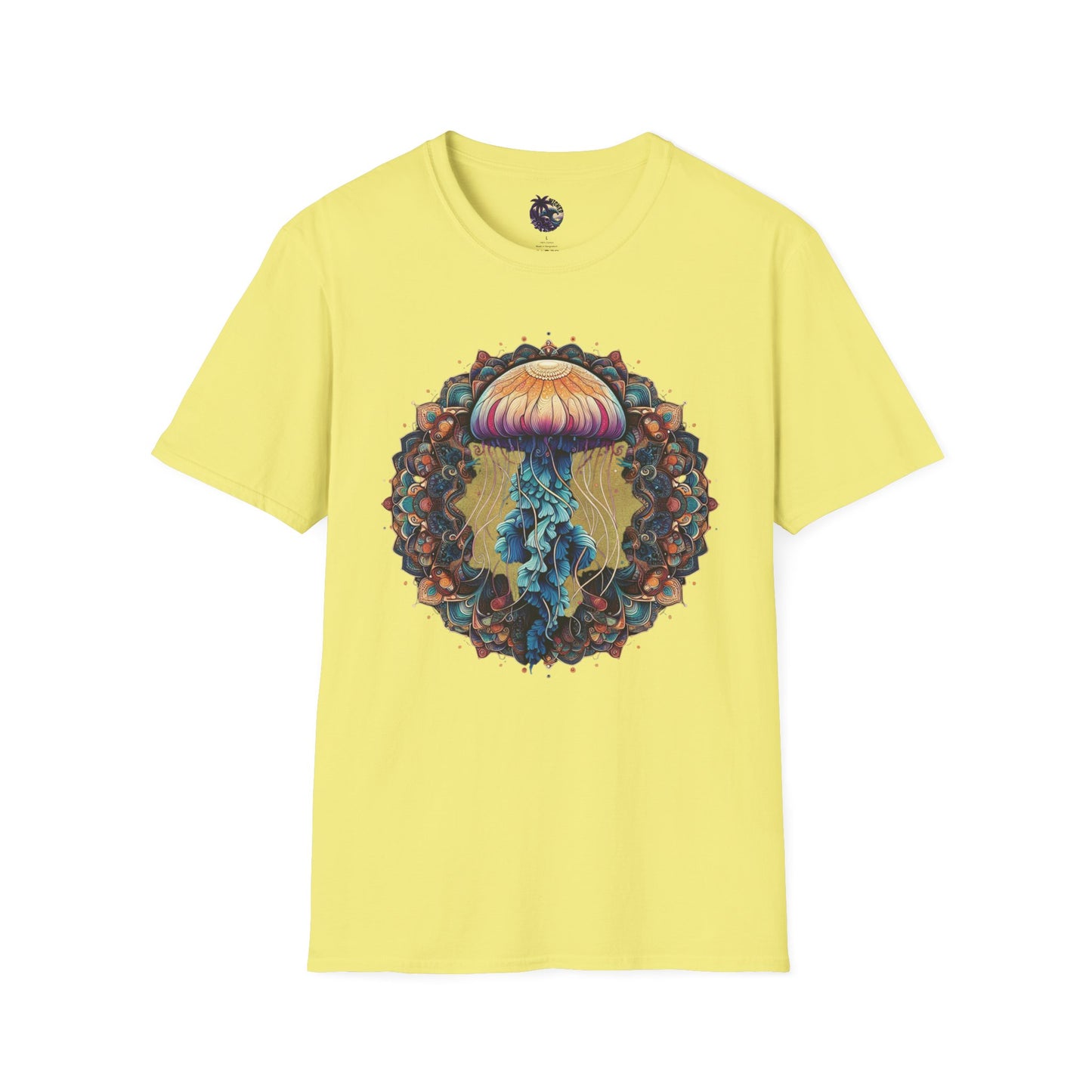 Jellyfish Mandala Unisex T-Shirt